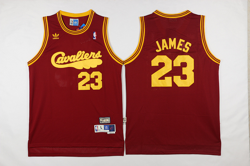 NBA Cleveland Cavaliers 23 James red 2017 Jerseys